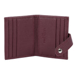 Porte-cartes en cuir Lancaster-Foulonné PM Bordeaux