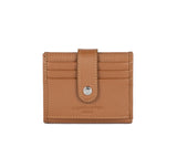 Porte-cartes en cuir Lancaster-Foulonné PM Camel