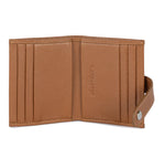 Porte-cartes en cuir Lancaster-Foulonné PM Camel