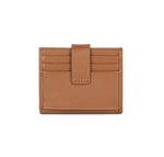Porte-cartes en cuir Lancaster-Foulonné PM Camel