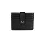 Porte-cartes en cuir Lancaster-Foulonné PM Noir