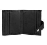 Porte-cartes en cuir Lancaster-Foulonné PM Noir