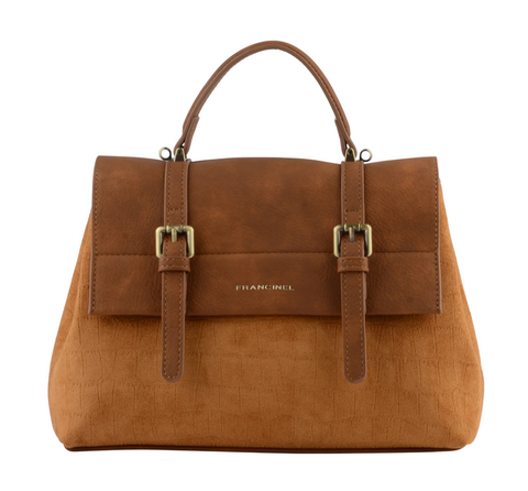 Grand sac à main Francinel–Nolwène Marron