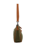 Porté épaule/travers Renée(modèle 292552) : Compact et raffiné-Kaki