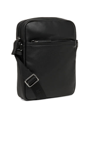 Sacoche bandoulière Homme Soft Vintage Lancaster 320-14 Noir