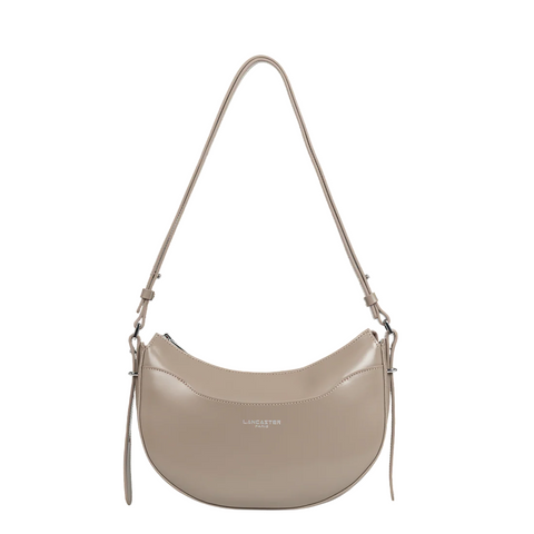Sac à main demi lune Suave Ace Lancaster 433-28 Galet Foncé