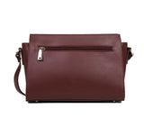 Sac à main trotteur Lancaster-Smooth Bordeaux