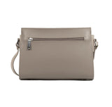 Sac à main trotteur Lancaster-Smooth Taupe Galet