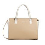 Sac porté main Smooth 437-03 Lancaster Beige/Ecru