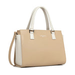 Sac porté main Smooth 437-03 Lancaster Beige/Ecru