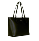 Sac cabas en cuir Lancaster-Smooth Noir