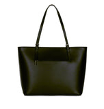 Sac cabas en cuir Lancaster-Smooth Noir