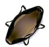 Sac cabas en cuir Lancaster-Smooth Noir