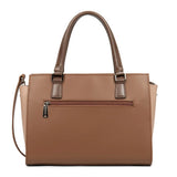 Sac porté main Constance 437-03 Lancaster Vison/Nude Foncé/Marron