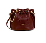 Petit sac seau Lancaster-Alba Bordeaux