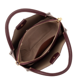 Sac à main en cuir Ida Bordeaux Lancaster