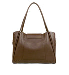 Sac cabas en cuir Lancaster-Ida Marron