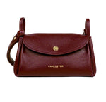 Petit sac à main en cuir Lancaster-Ida Bordeaux