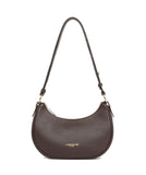 Petit sac besace en cuir Lancaster-Aria Marron