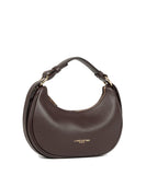 Petit sac besace en cuir Lancaster-Aria Marron