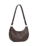 Petit sac besace en cuir Lancaster-Aria Marron
