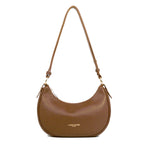 Petit sac besace en cuir Lancaster-Aria Marron