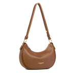 Petit sac besace en cuir Lancaster-Aria Marron