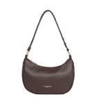 Sac besace en cuir Lancaster-Milano Aria Marron