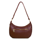 Sac besace en cuir Lancaster-Milano Aria Bordeaux