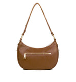 Sac besace en cuir Lancaster-Milano Aria Chataigne