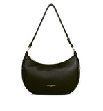 Sac besace en cuir Lancaster-Milano Aria Noir
