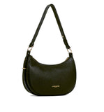 Sac besace en cuir Lancaster-Milano Aria Noir