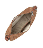 Grand sac besace Suède IT Lancaster Camel