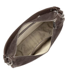 Grand sac besace Suède IT Lancaster Marron