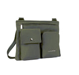 Sac besace Lancaster Basic Pocket Kaki