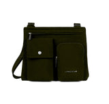 Sac besace Lancaster Basic Pocket Noir