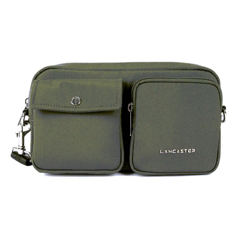Sac trotteur Lancaster Basic Pcket Kaki
