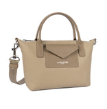Petit sac à main cabas Storm Lancaster Beige Foncé
