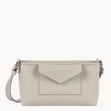 Pochette Lancaster Maya double KBA Ivoire