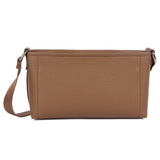 Pochette Lancaster Maya double KBA Moka