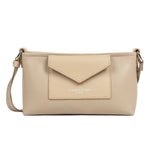 Pochette Lancaster Maya double KBA Beige Foncé