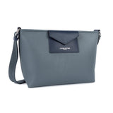 Sac trotteur Lancaster Maya Double  KBA Bleu Givré