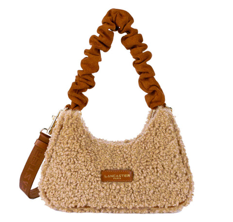 Sac besace Moumoute Lancaster Cognac