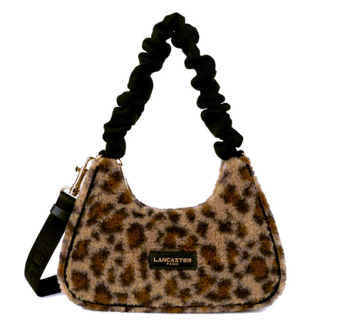 Sac besace Moumoute Lancaster Léopard