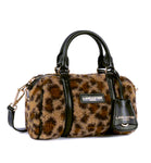 Petit sac polochon Lancaster Moumoute Léopard