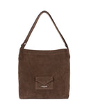 Sac seau en suédine Lancaster KBA Marron