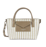 Sac à main cabas Lancaster KBA Marinière Osier