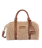 Sac polochon Lancaster Moumoute Cognac