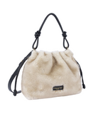 Sac besace Moumoute Lancaster Ecru Noir