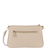Petit sac à main en cuir Dune Lancaster Beige Foncé